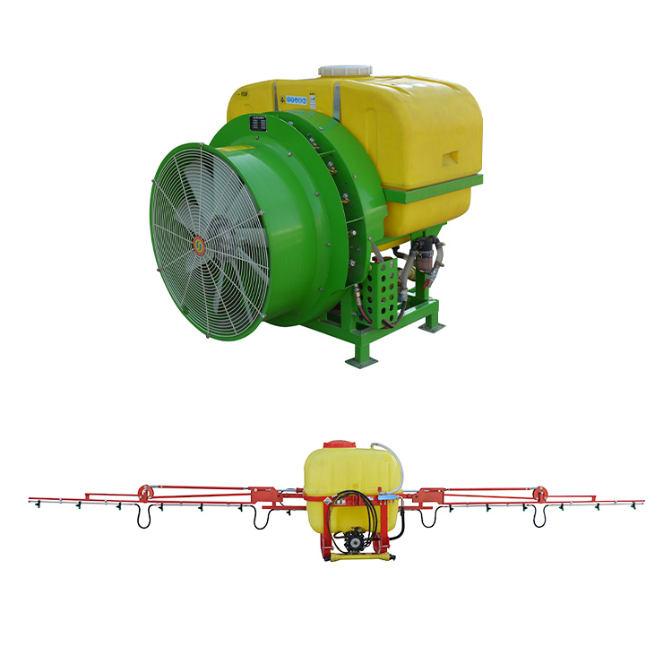 L'applicazione differenziata dell'irroratrice a barra e dell'irroratrice a getto d'aria